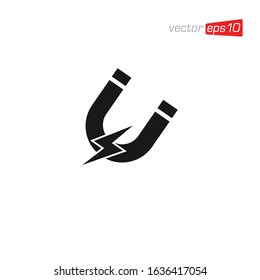 Magnet Icon Design Vector Template