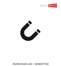Magnet Icon Design Vector Template