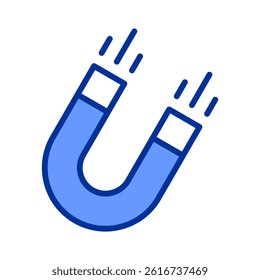 Magnet Icon Element For Design