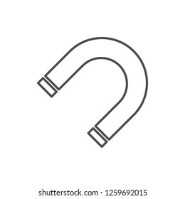 magnet icon. Element of web for mobile concept and web apps icon. Thin line icon for website design and development, app development