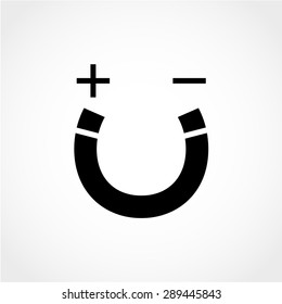 Magnet Icon Isolated on White Background