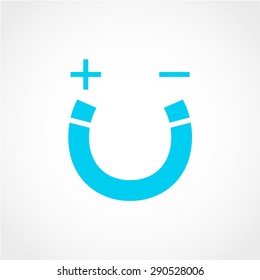Magnet Icon Isolated on White Background