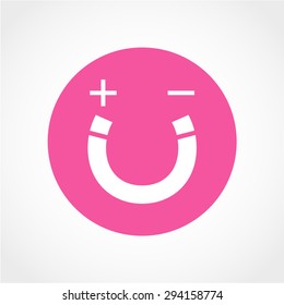 Magnet Icon Isolated on White Background