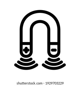 magnet icon or logo isolated sign symbol vector illustration - high quality black style vector icons
