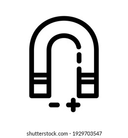 magnet icon or logo isolated sign symbol vector illustration - high quality black style vector icons
