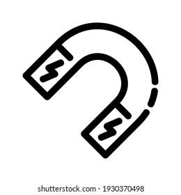 magnet icon or logo isolated sign symbol vector illustration - high quality black style vector icons
