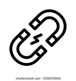 magnet icon or logo isolated sign symbol vector illustration - high quality black style vector icons
