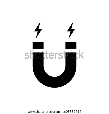 magnet icon logo template,magnet vector element