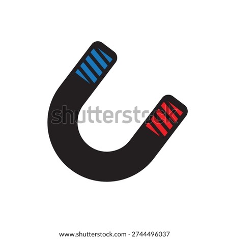 magnet icon on white background