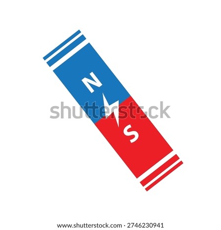 magnet icon on white background