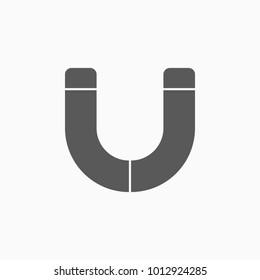 magnet icon, polarity vector
