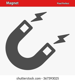 Magnet Icon. Professional, pixel perfect icons optimized for both large and small resolutions. EPS 8 format.