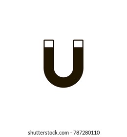 magnet icon. sign design