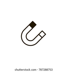 magnet icon. sign design