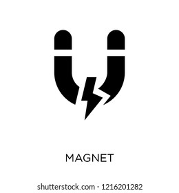 Magnet icon. Magnet symbol design from Science collection. Simple element vector illustration on white background.