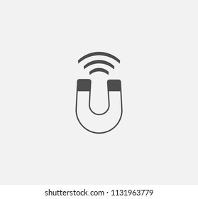 Magnet icon .Vector