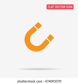Magnet icon. Vector concept illustration for design.
