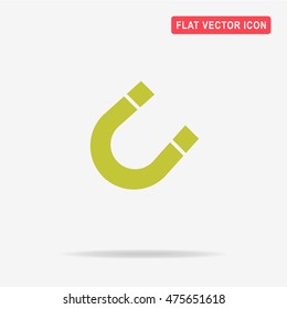 Magnet icon. Vector concept illustration for design.
