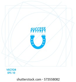 Magnet  icon. Vector design.
