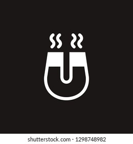 magnet icon. magnet vector design. sign design
