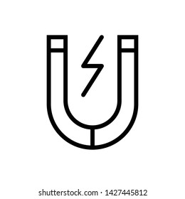 Magnet icon vector design template