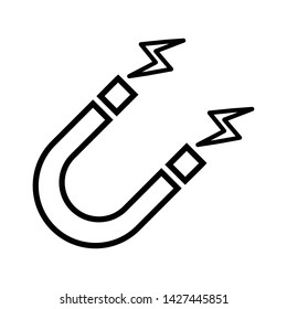 Magnet icon vector design template
