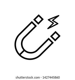 Magnet icon vector design template