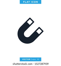 Magnet Icon Vector Design Template 