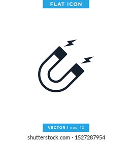Magnet Icon Vector Design Template 