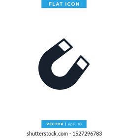 Magnet Icon Vector Design Template