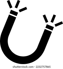 Magnet Icon Vector Design Template on white background..eps