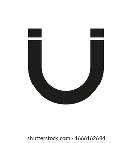 Magnet icon vector design templates on white background
