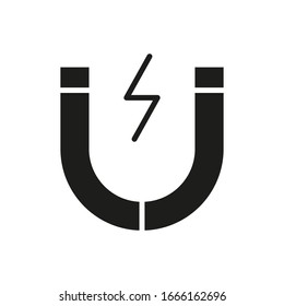 Magnet icon vector design templates on white background