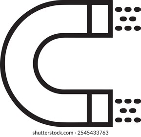 Magnet icon vector eps file new