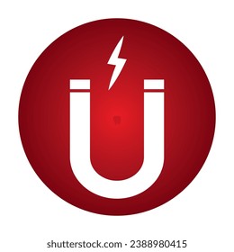 Magnet-Icon-Vektorgrafik-Design