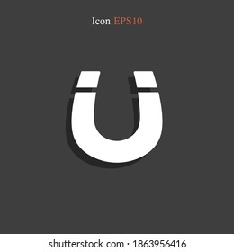 magnet icon. Vector illustration EPS 10.