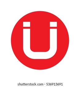 magnet icon, vector illustration EPS 10