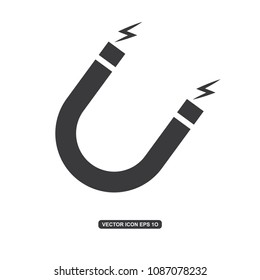 Magnet icon vector. Vector illustration eps.10