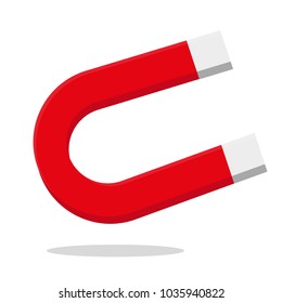 magnet icon vector illustration flat design
