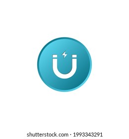 Magnet icon. Vector illustration for graphic design, Web, UI, app.