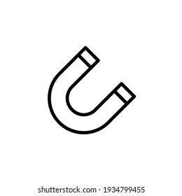 Magnet icon vector illustration logo template for many purpose. Isolated on white background.