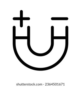 Magnet Icon Vector Symbol Design Illustration