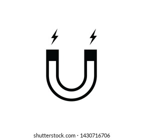Magnet icon vector symbol illustration
