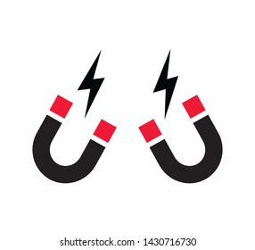 Magnet icon vector symbol illustration