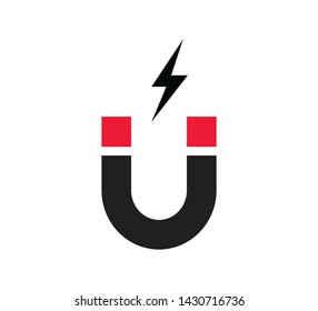 Magnet icon vector symbol illustration