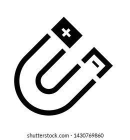 Magnet Icon Vector Symbol Illustration