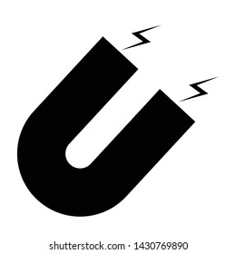 Magnet Icon Vector Symbol Illustration