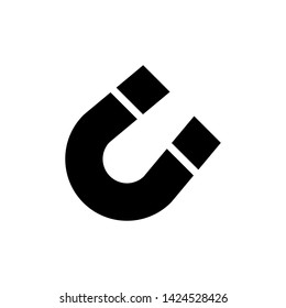 Magnet icon vector trendy design template.