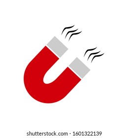 Magnet icon vector in trendy style design