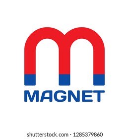 magnet letter concept